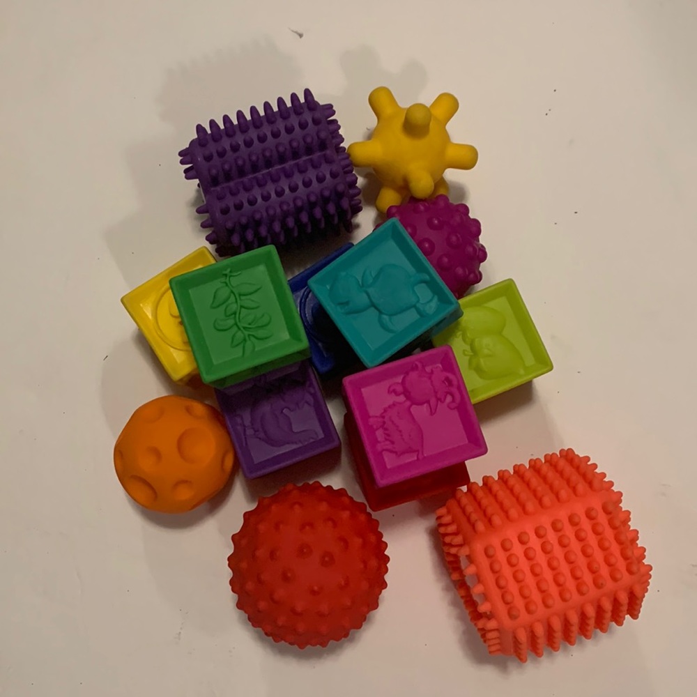 Baby Soft Blocks and Textured Blocks/Balls